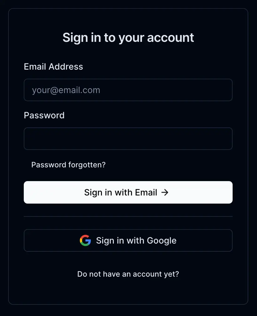 Bank connection flow